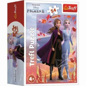 Trefl Mini Puzzle  In the world of Anna and Elsa  Disney Frozen II 54 Teile Puzzle Trefl19639