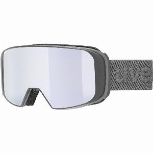 uvex Saga Take Off Skibrille 5030 rhino matt mirror silverlasergold liteclear S1S3