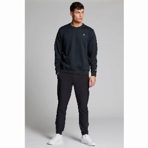 Crew Neck Golf Sweatshirt  Putter Black