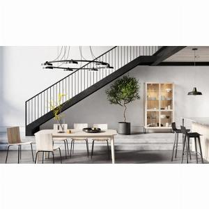 Skovby SM 119 Extending Dining Table walnut lacquer large