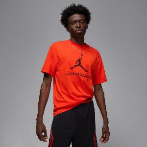 Nike Jordan Sport Mens DriFIT TShirt  Orange  Cotton