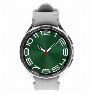 Samsung Galaxy Watch6 Classic argento 47mm LTE Cinturino ibrido in ecopelle argento  Ricondizionato  ottimo  Grade A