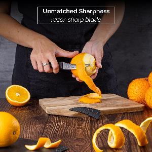 Enjoy 40 Off 35Inch Japanese Damascus Paring Knife with Rosewood Handle