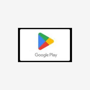 Carte Google Play Variable de 15 à 250  Recharge à moitié prix