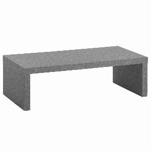 FineBuy Couchtisch 110x55x35 cm Sofatisch Zeitlos Design Wohnzimmertisch Rechteckig Loungetisch Schlicht Kaffeetisch Groß
