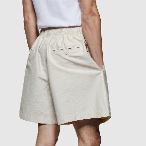 MKI MIYUKI ZOKU Washed CottonBlend Shorts  XL