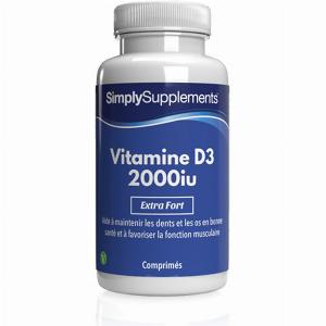 Vitamine D3 2000 UI  Format Compact