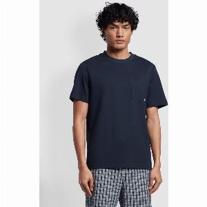 Stacy Regular Fit Pocket TShirt In True Navy