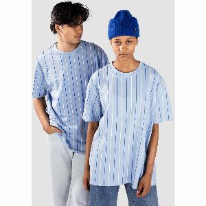 Tshirt blu a righe Urban Classics ora a 2195  sconto del 12