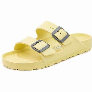 Natural World Saona Recycled Rubber Sandals  Lemon