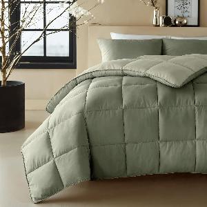 Zelesta Premiumbed  Olive  Menthe  200x200 cm  Couette lavable 129 