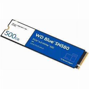 Western Digital WDS500G3B0E00CHF0 SN580 500GB NVMe SSD Blue  Refurbished Excellent
