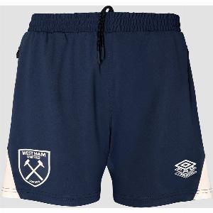 Enjoy 20 Discount on West Ham Junior Navy Training Shorts 2526