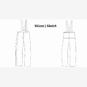 Disana WalkHose Bordeaux 122 128