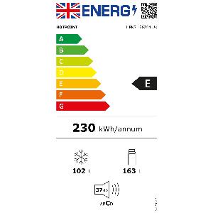Hotpoint HPKS1262B Integrated 50 50 Fridge Freezer 177cm High