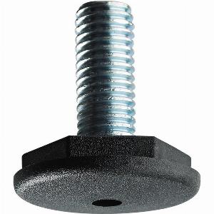 Piede HETTICH 9195408 in acciaio nero Ø 3 cm ora a 399