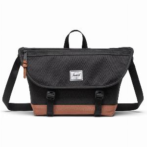 Herschel Cove Messenger  Umhängetasche S 245 cm blacksaddle brown