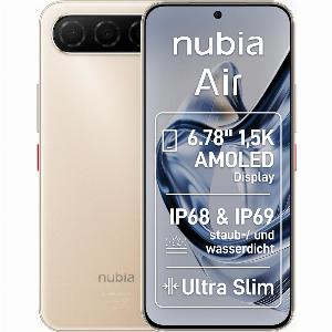nubia Air 256 GB Dual SIM Titanium Desert mit Allnet Flat 20 GB