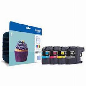 Brother B123VAL Druckerpatronen XL bk  Brother LC123VAL für zB Brother MFCJ 245 Brother MFCJ 650 DW Brother MFCJ 6720 DW Brother MFCJ 4510 DW