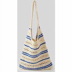 Gestreifte Strandtasche