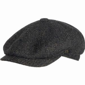 Bakerboy Schiebermütze Bosaro Brood Herringbone anthrazitoliv XL