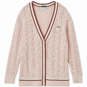 Get 30 Off Lacoste Green Knit Cardigan  One Size Available