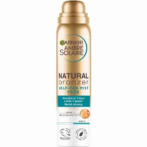 Ambre Solaire Natural Bronzer Quick Drying Dark Self Tan Face Mist 75ml