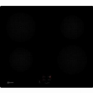 Neff T36CA50X1U N 30 Induction hob 60 cm Black surface mount without frame