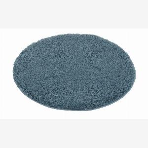 como Badteppich  Softy  blau  Synthetik Ø 650 Heimtextilien  Badtextilien  Sconto