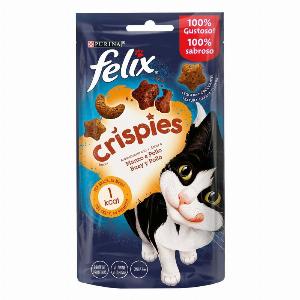 Felix Crispies snack con manzo e pollo per gatti PURINA Shop 45 g