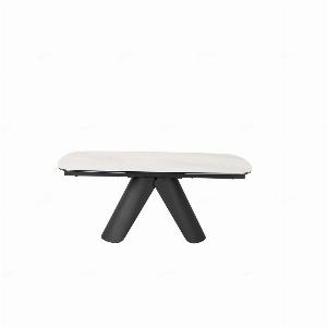 Enjoy 36 Discount on Opulento Extending White Ceramic Dining Table