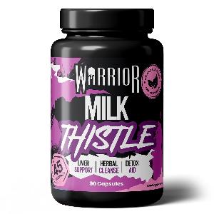 Get 30% Discount on Warrior Milk Thistle 90 Capsules Today 5060756344136