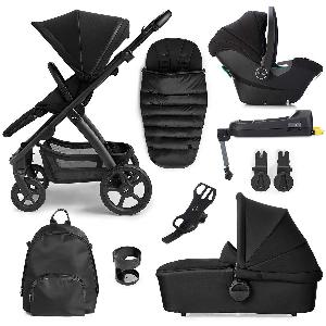Save 40 on Silver Cross Tide 3in1 Travel System Free Pack Black
