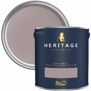 Dulux Heritage Velvet Matt Paint Dusted Heather 1L