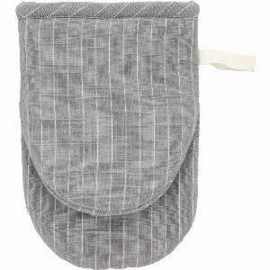 MiniOfenhandschuh 21x14 cm Organic Line Steingrau