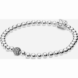 Pandora Beads  Pavé Bracelet 21 cm
