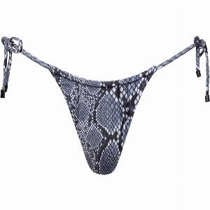 Waikiki String Tie Bikini Bottom Snake