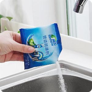 Poudre de nettoyage de canalisations déblocage de tuyaux dissolvant 2550g 50g