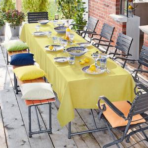 Profitez de 17 de réduction sur une nappe de jardin déperlante 140 x 250 cm