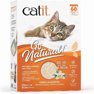 CATIT Go Natural Pea Husk Clumping Cat Litter  56kg  Style Natural  Size 256kg