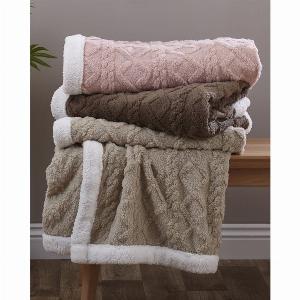 Get 25 Off Damart Textured Sherpa Blanket Offer