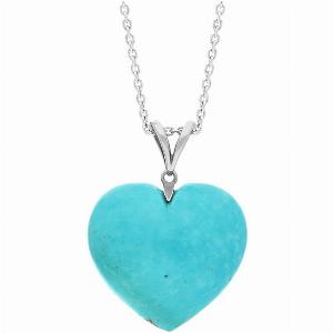 Get 60 off a silver turquoise XL splitheart pendant