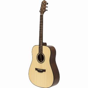Able Serie 600 Dreadnought Akustikgitarre mit massiver Fichtendecke Linkshänder
