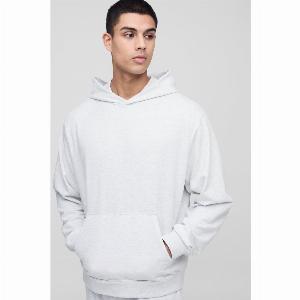 Felpa oversize grigia con cappuccio ora a 6 invece di 25 76