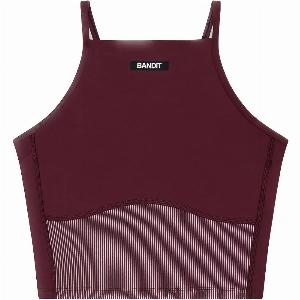 Bandit Running  Womens Stamina 7 Pocket Nova Crop  Port