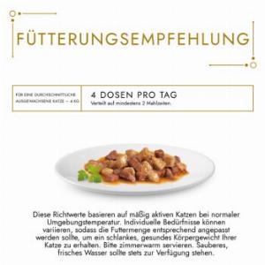 GOURMET Gold Zarte Häppchen 12x85g Lachs und Huhn