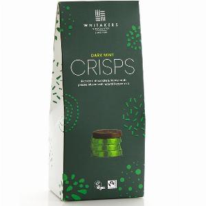 Enjoy 20 Discount on Whitakers Dark Mint Chocolate Honeycomb Crisps  165g