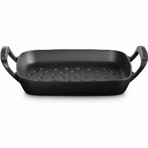 Grillkorb 39x31 cm BBQ Outdoor Schwarz