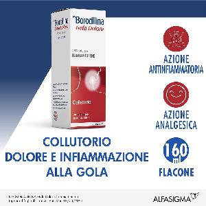 Offerta Sconto del 12 su Neoborocillina Collutorio Gola 160ml