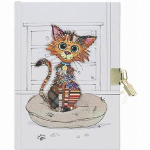 Geheimes Notizbuch a5 niedliche Katze Kind Kiub Kook 160 p